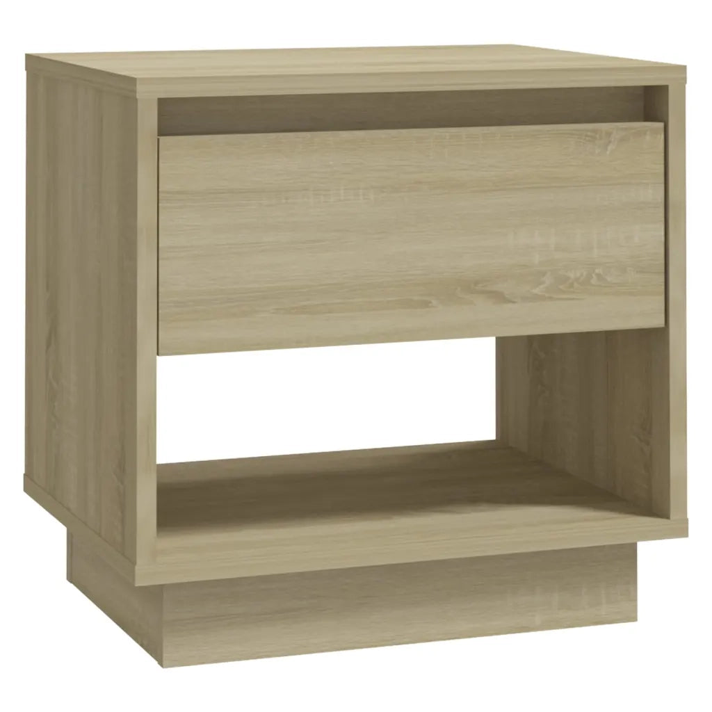 Comodini 2 pz-Set di 2 Tavolino da notte Rovere Sonoma 45x34x44 cm in Truciolato