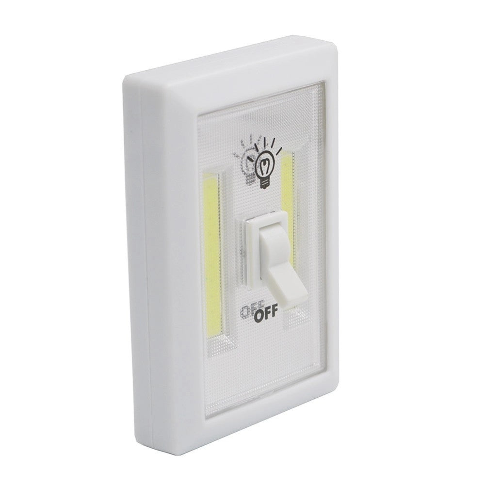 Trade Shop - Luce A Led Cob Switch 2 Strip Led Luce Armadio Cantina Credenza Casa 200 Lumens -