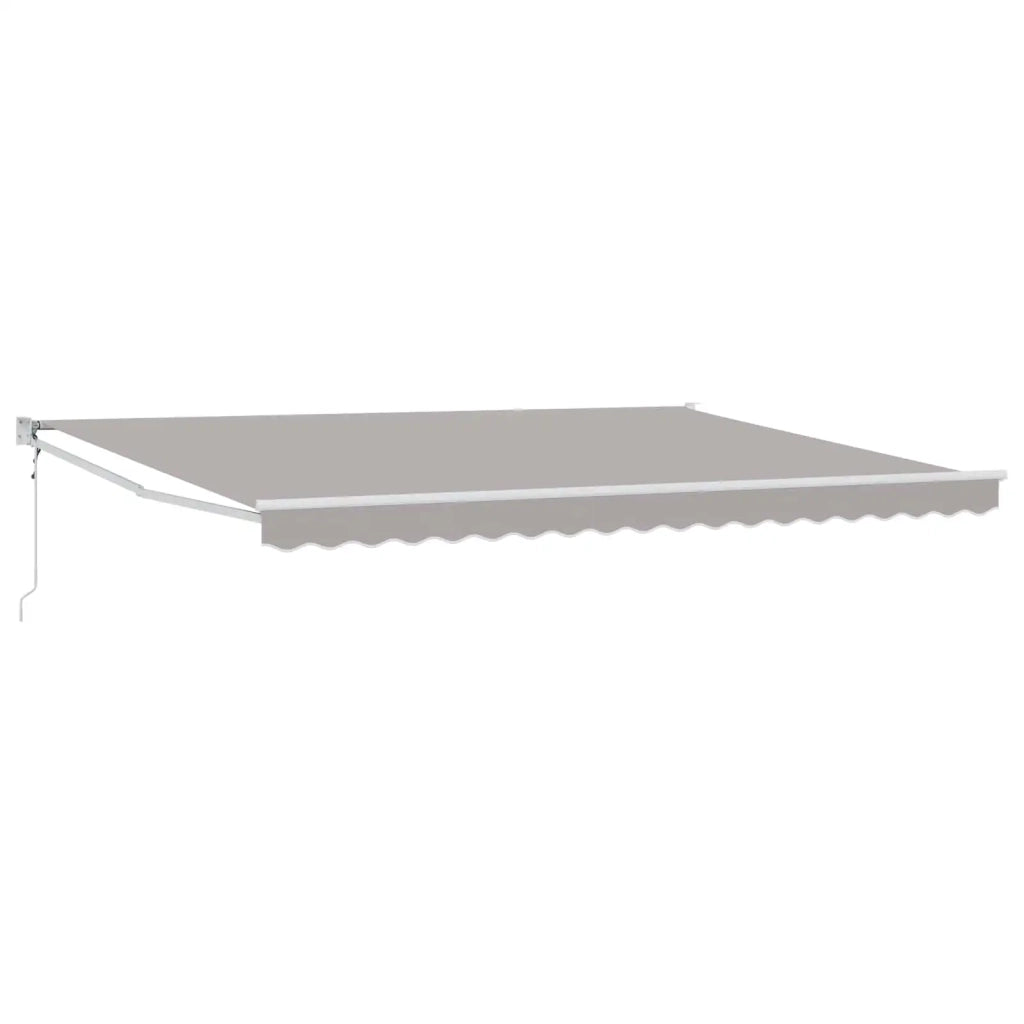 Tettuccio Elettrico Retrattile Grigio chiaro 4 x 2 m 3419014