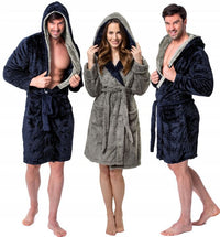 Accappatoio Jordan Navy-grey M