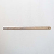 Ff group 30cm righello flessibile in acciaio inox misurazione metrica con tabella di conversione
