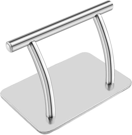 Pedal per Sedia di Trucco con Superficie Antiscivolo e Piedino Regolabile in Acciaio Inox