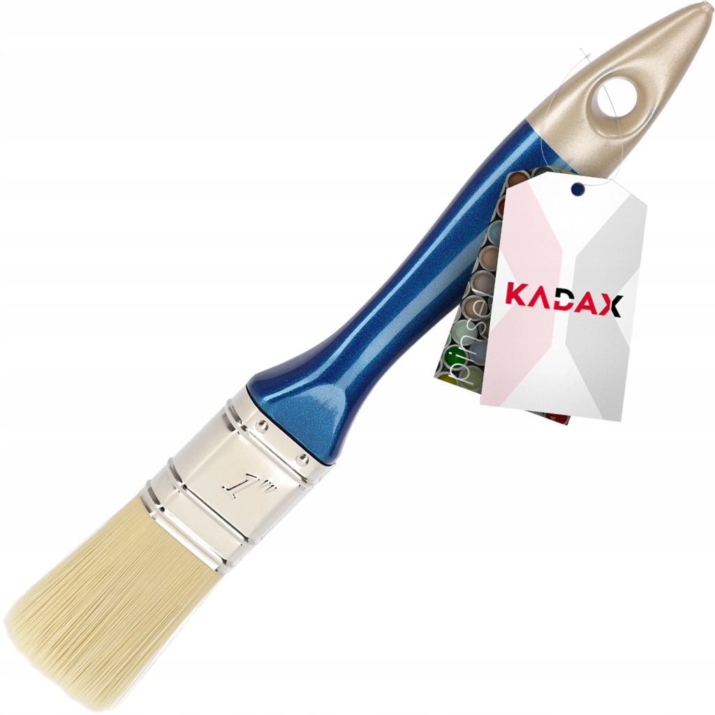 Pennello universale piatto dritto KADAX per pittura inglese, prodotto per la lucidatura, 27 mm