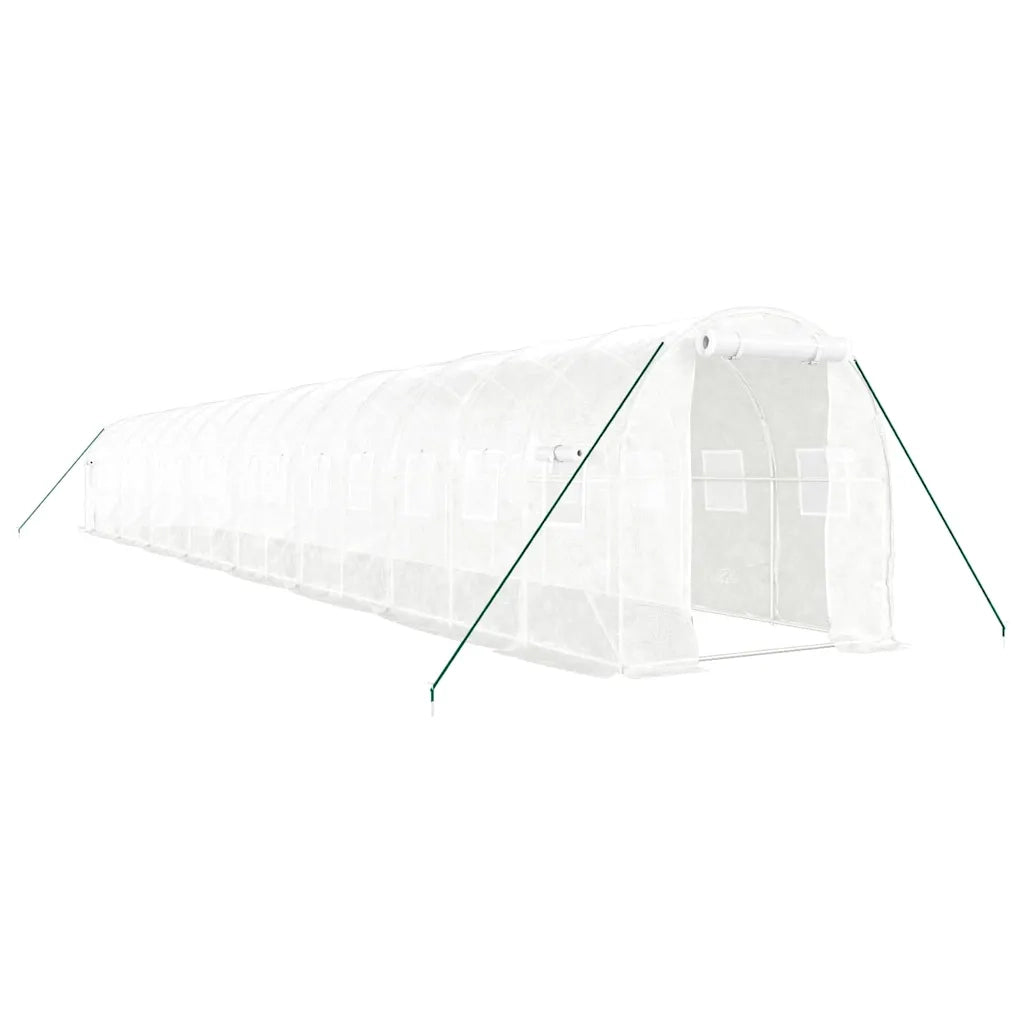 Serra con Telaio in Acciaio Bianco 32 mÂ² 16x2x2 mcod mxl 124644