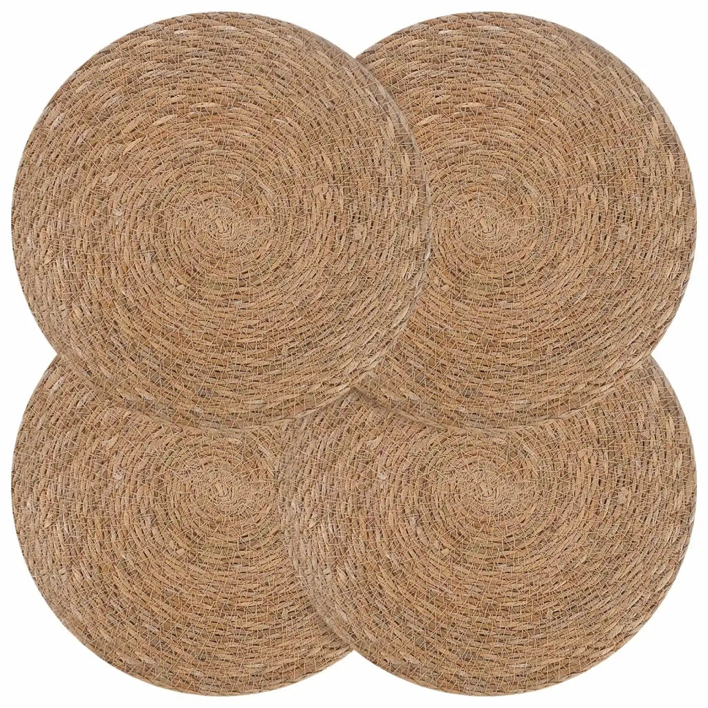 Tovagliette in erba di mare 4 pcs Naturale Ø 30 cm 42012320