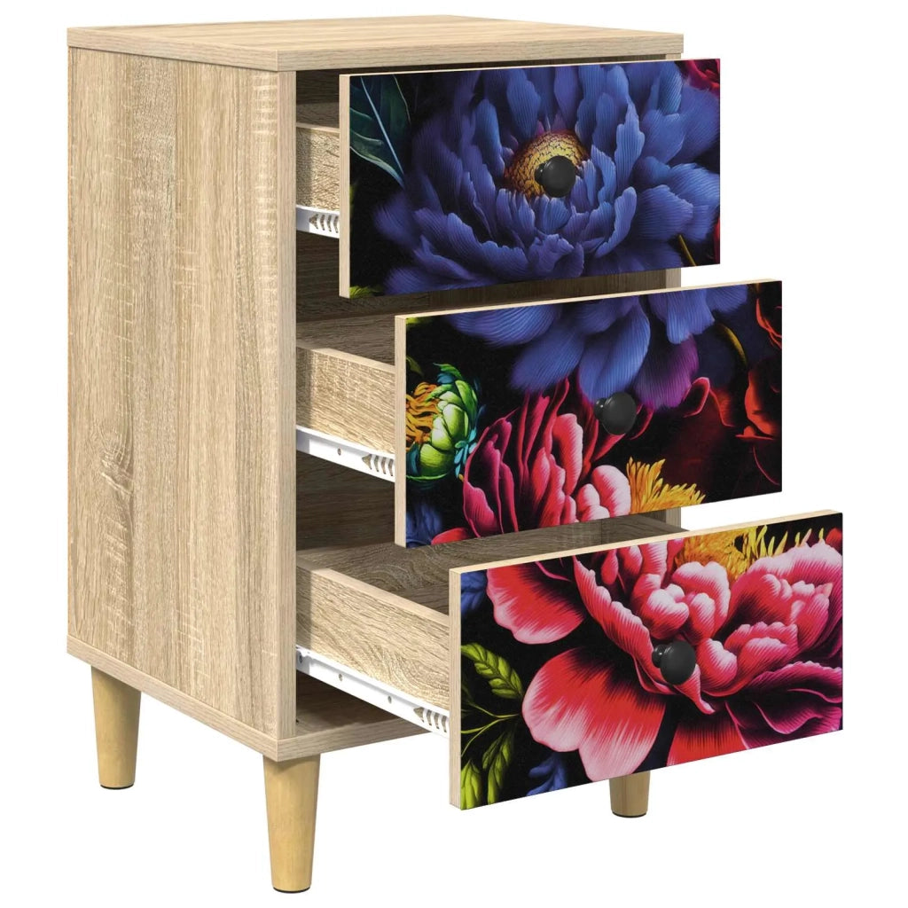 Armadio da Notte KIEL Rovere Sonoma 36 x 33 x 60 cm 8007297