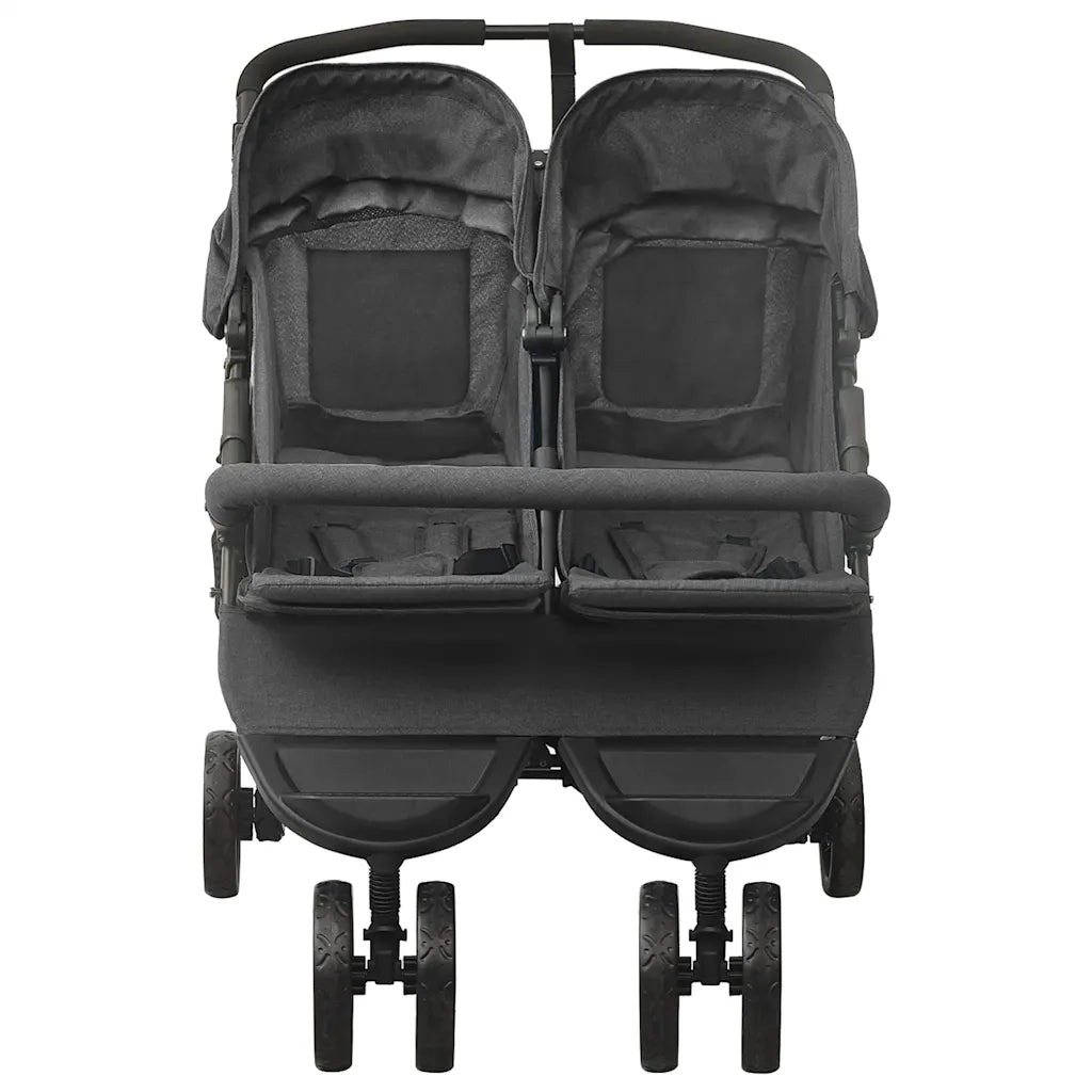 Passeggino Gemellare Antracite in Acciaio CFW2937087
