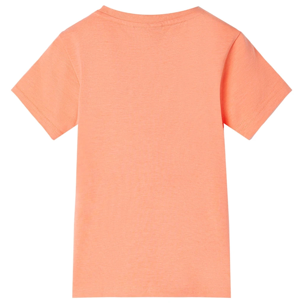 Maglietta per Bambini Arancione Neon 140