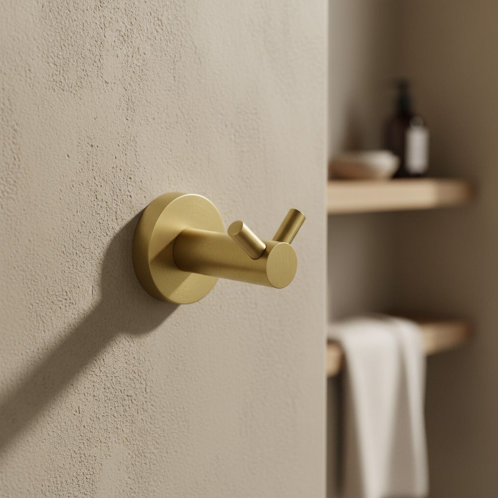 Portasciugamano Da Bagno 5605 Leo Brush Gold