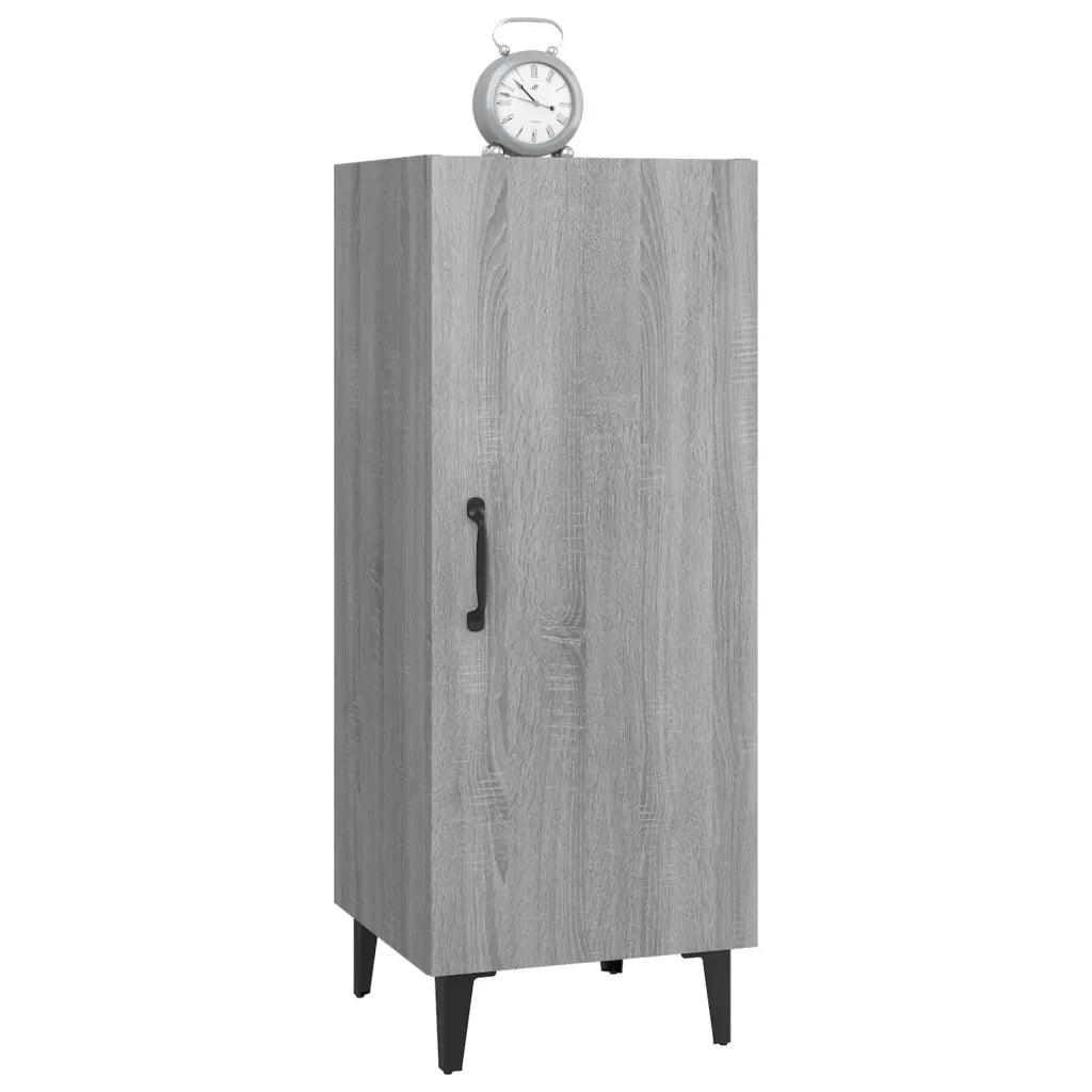 Credenza-Buffet-Armadio da cucina Grigio Sonoma 34,5x34x90 cm in Legno Multistrato 893180
