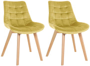 2er Set Stьhle Brook Samt