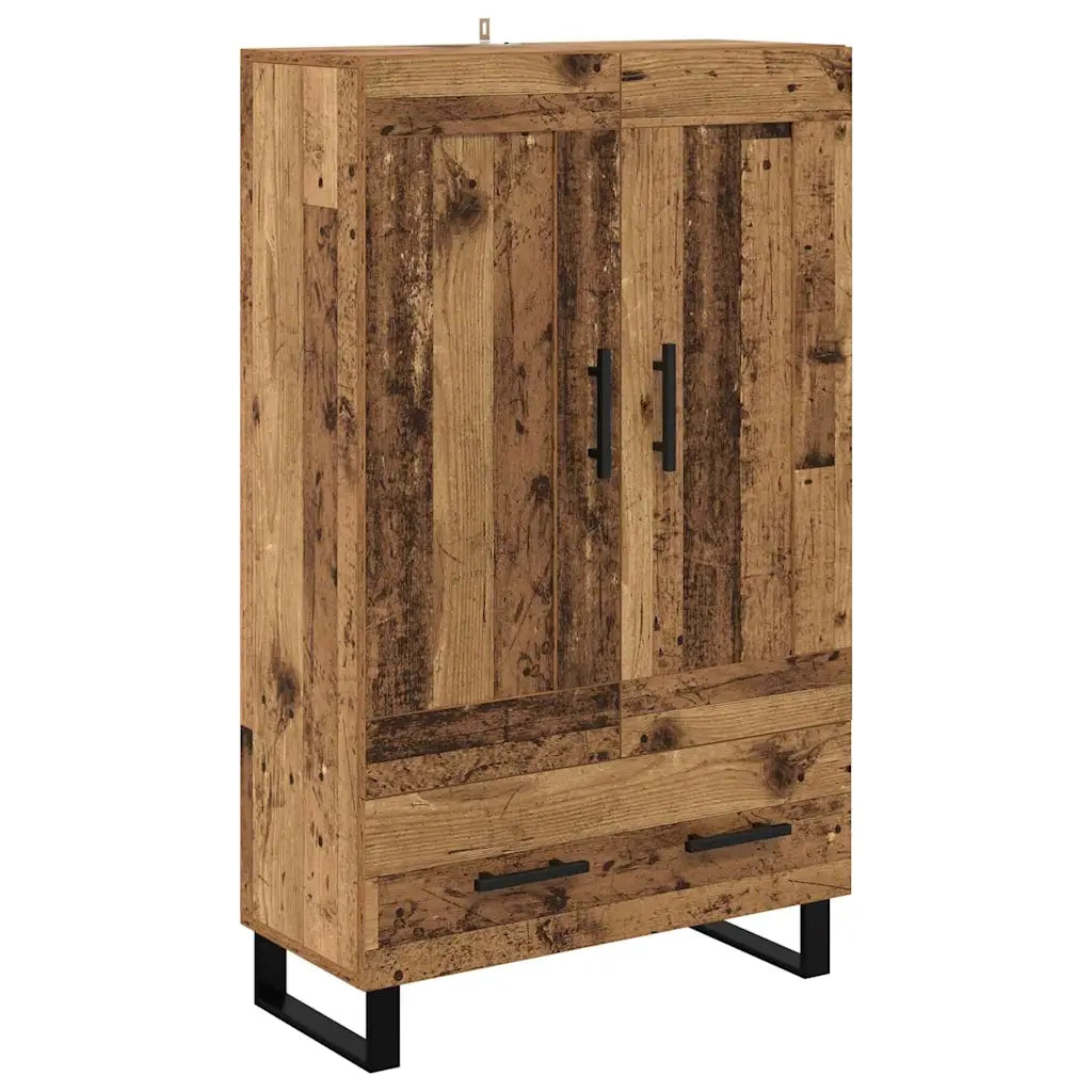 Credenza-Buffet-Armadio da cucina Legno vecchio 69,5 x 31 x 115 cm Legno multistrato 309579