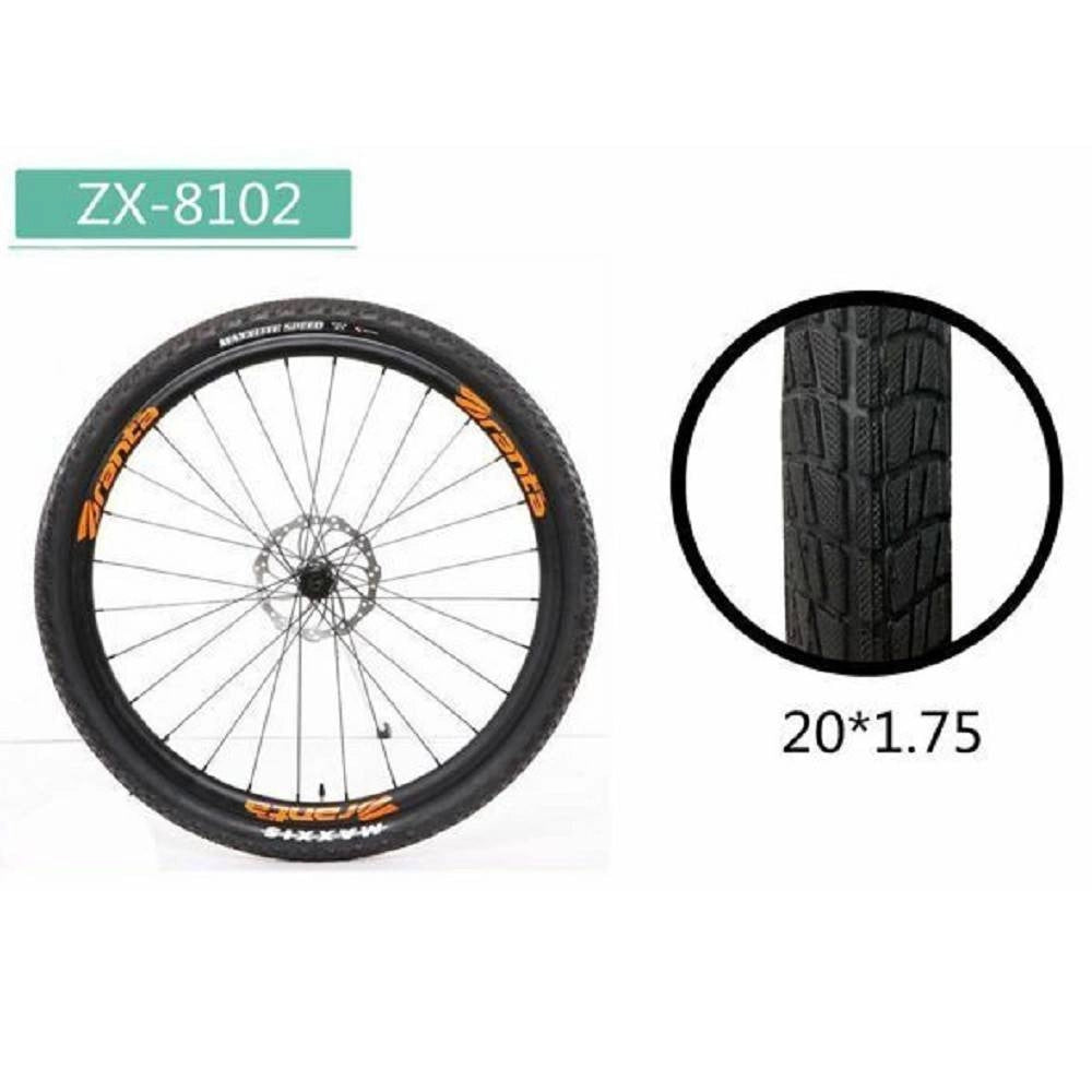 Trade Shop - Copertone Ruota Pneumatico Gomme Per Bici Bicicletta Mtb Bike 20 × 1.75 Zx-8102 -