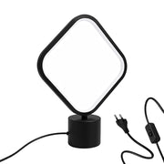 Lampada Da Comodino A Led Lhj124-t Nera