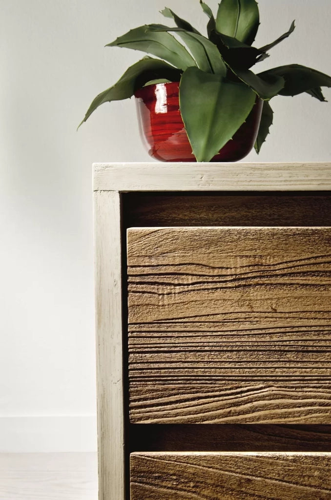 Porta tv  in legno massello shabby laccato 2 cassetti 130x54 55 - Mobili 2G