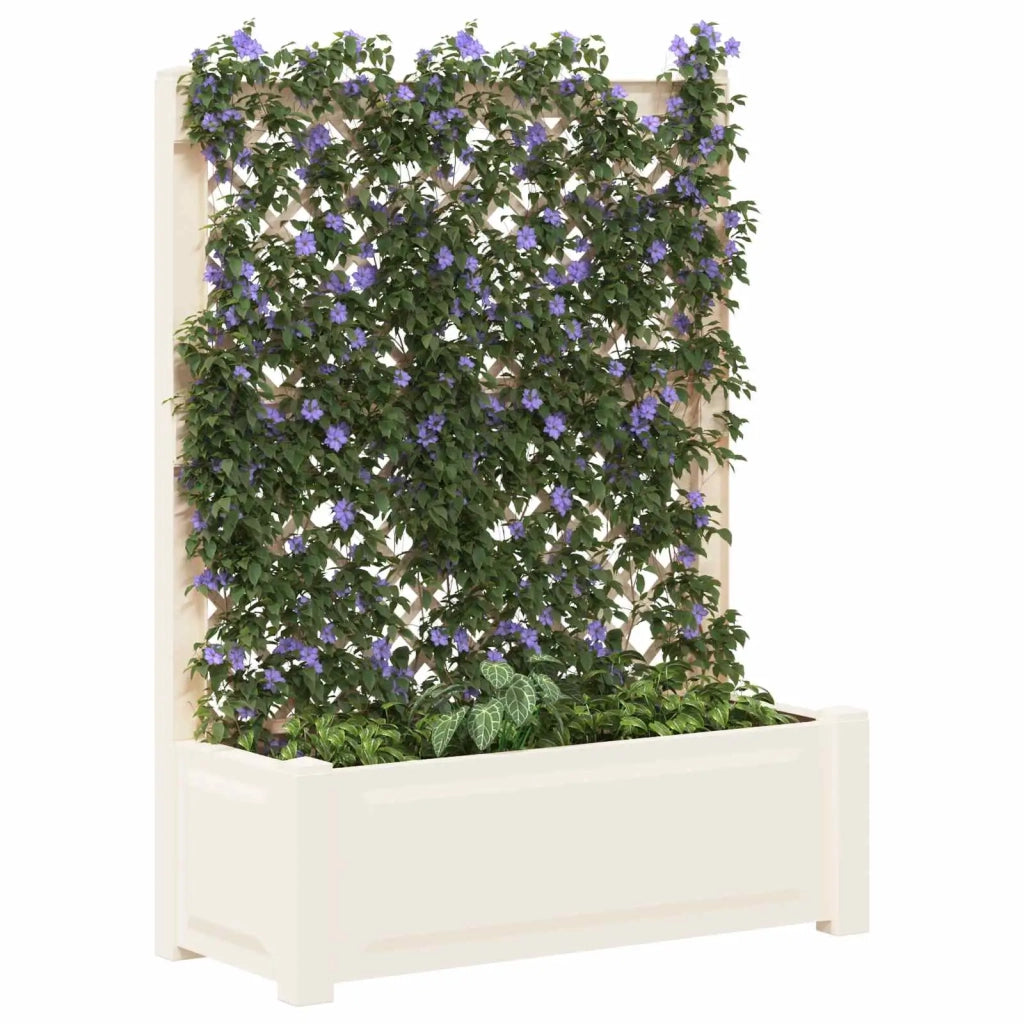 Vaso Grande con Direzione Bianco 99,5 x 43 x 133,5 cm PP
