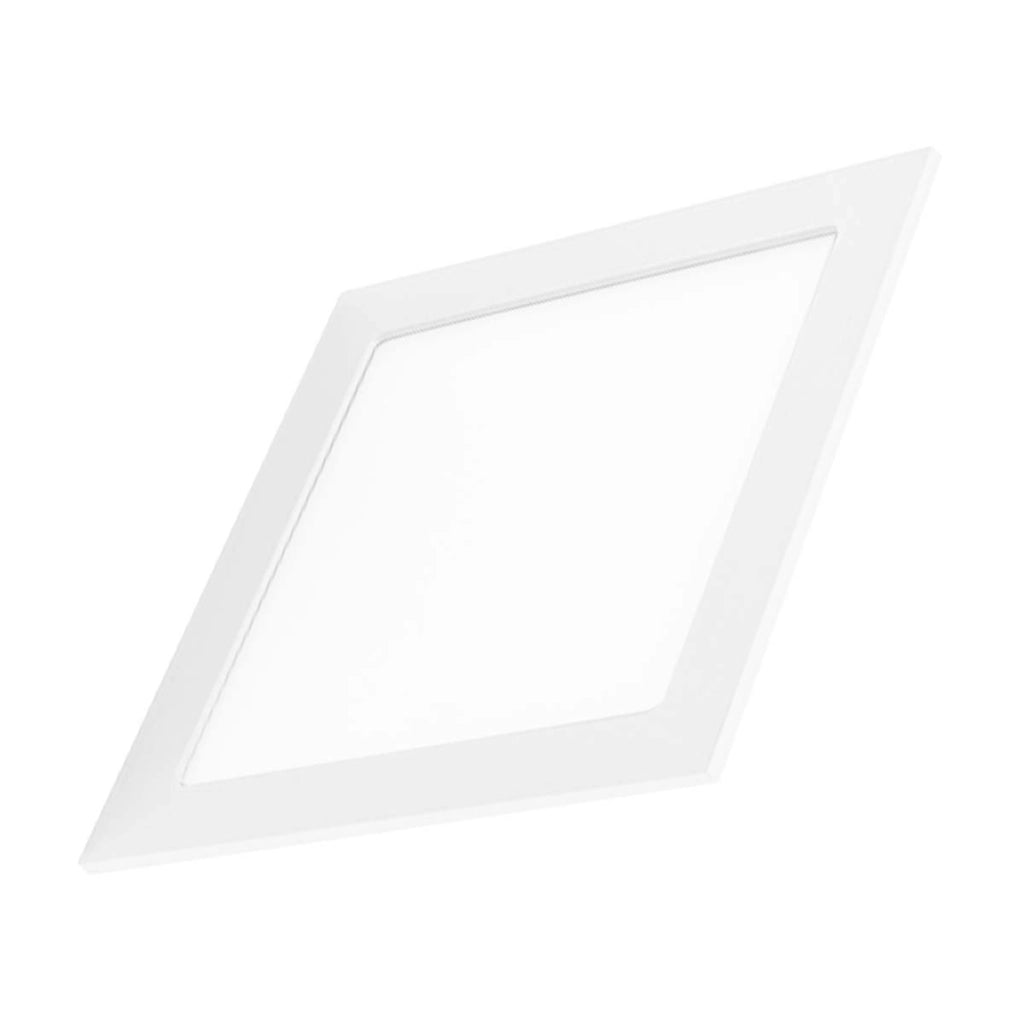 Pannello LED Quadrato 25W 29.2x29.2cm Incassato nel Soffitto Design Extra Piatto Bianco Avizar