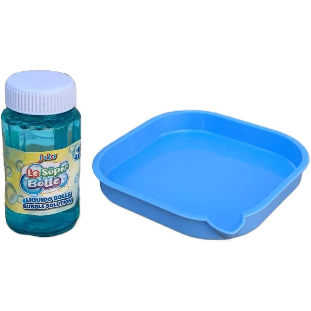 Trade Shop - Pistola Sparabolle Di Sapone A 36 Fori Da 50ml A Pile Gioco Per Bambini 2 Colori 807632 -