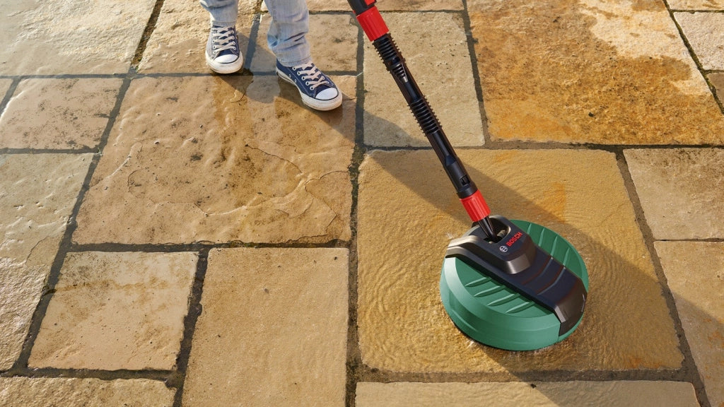SET SPAZZOLA AQUASURF 280 PER PULIZIA PORTICATI BOSCH HOME & GARDEN F016800466