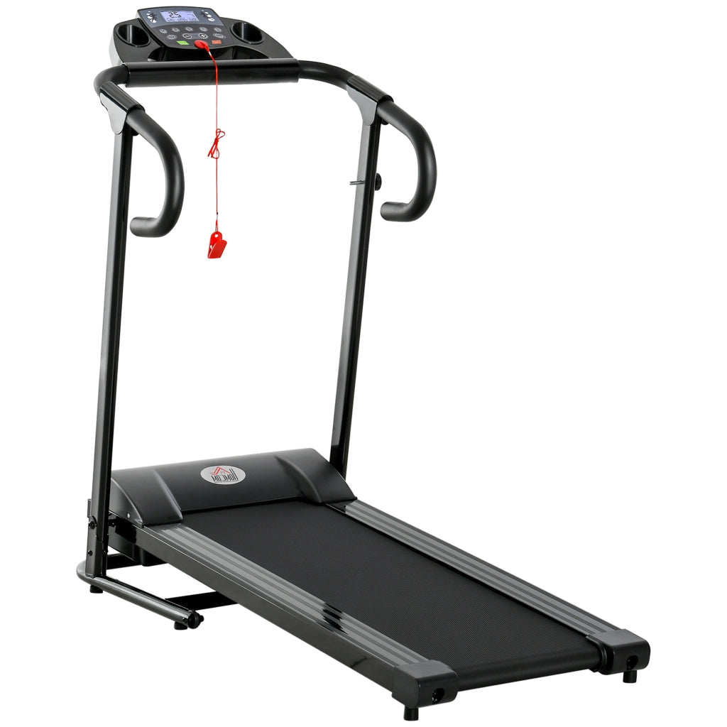 Tapis roulant elettrico pieghevole con display LCD ¨C zephmum ¨C 123x62x117 cm nero