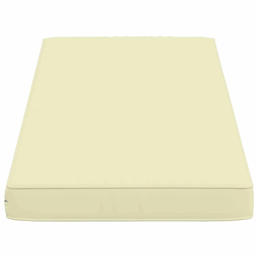 Cuscini per Panchina a 2 Pezzi VUGHT 2 pz 100% Poliestere Crema 951203