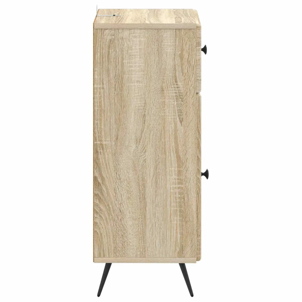 Mobiletto da Bagno BREDA Rovere Sonoma 30 x 31 x 80 cm 897487
