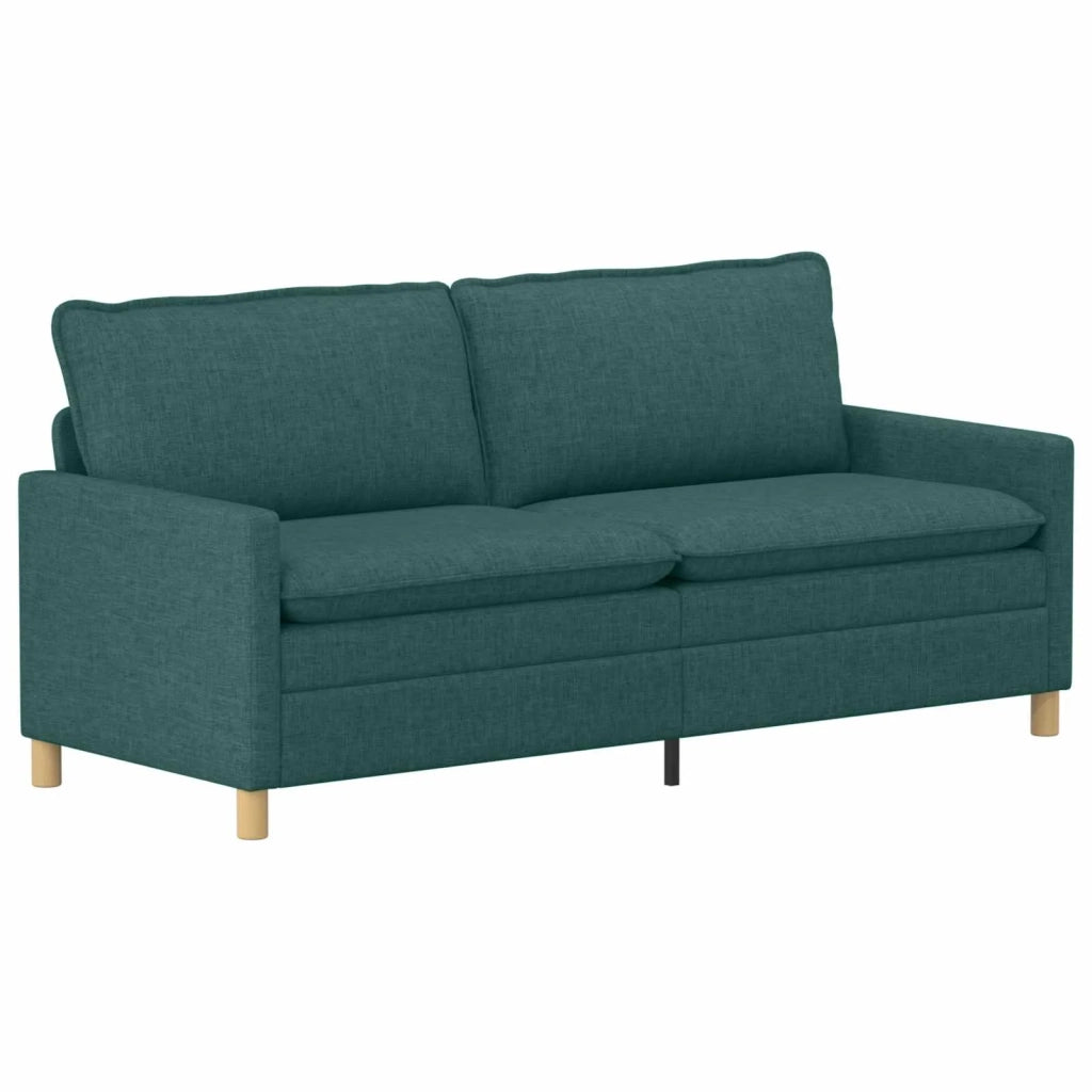 Set di divani 2 pz Verde Scuro Tessuto 3417105