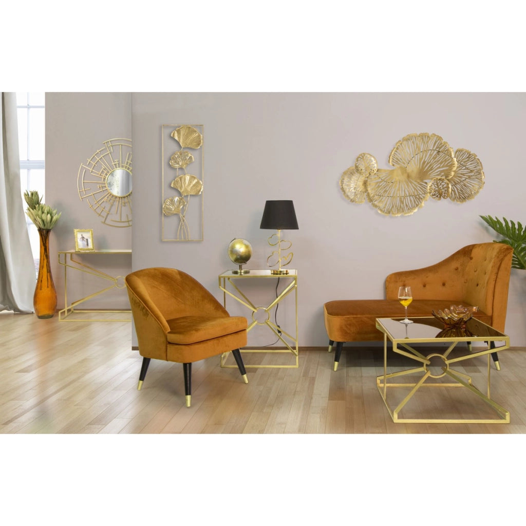 Lampada da Tavolo VKH126, Nero, Metallo, 30x30x54,5 cm