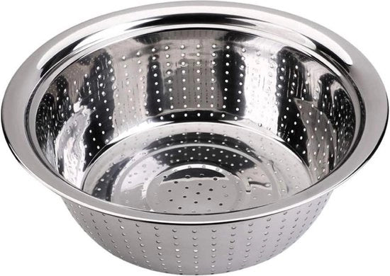 Settore per frutta e verdura in acciaio inossidabile - set per verdura e salatieri - set per verdura e mandorle - set per pasta e verdura - set per frutta e verdura - set per drenaggio per pasta, verdura, frutta, riso