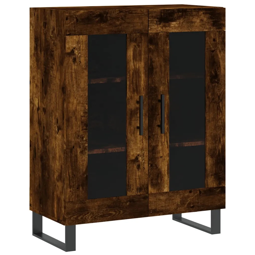 Credenza Rovere Fumo 69,5x34x90 cm in Legno Multistratocod mxl 81191