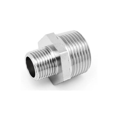 NIPPLE RIDOTTO MM IN OTTONE CROMO IBP- 1 x 3/4- IBP- pezzi 10
