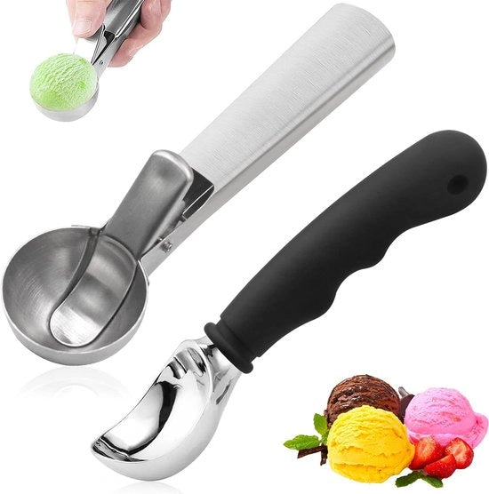 Scoopa per gelato e frutta, 2 pezzi