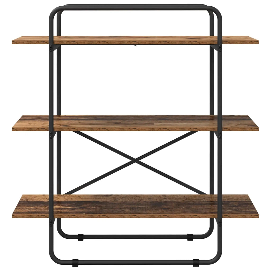 Libreria 3 livelli 100 x 35 x 105 cm PB Legno di quercia 8007796