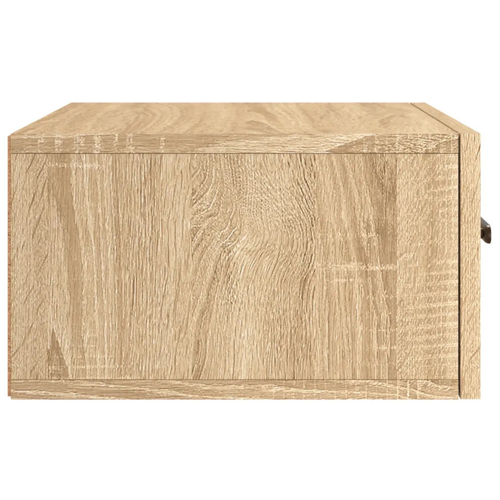 Comodini a Muro 2 pz Rovere Sonoma 35x35x20 cm 829843