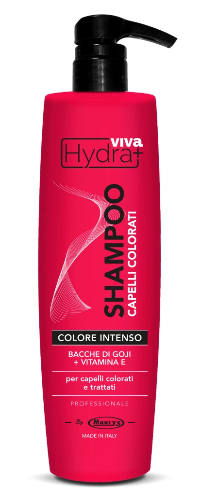 HYDRA VIVA+ SHAMPOO COLORE INTENSO CON BACCHE DI GOJI E VITAMINA E DA 750 ML