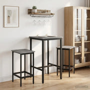 Sgabello da bar 2 pcs Sonoma grigio 40 x 32 x 64 cm 8006134