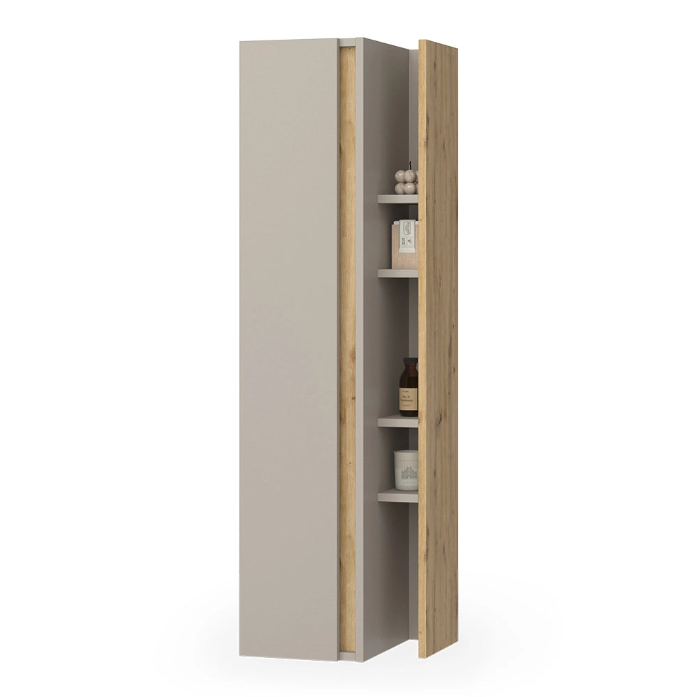 Vicco mobile bagno Cachemire 35 x 120 cm con 4 scomparti aperti