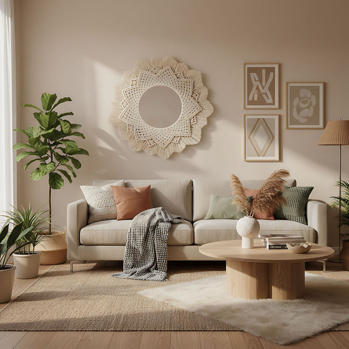 Specchio Da Parete Boho 60cm 322051