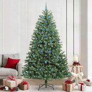 Albero di Natale Artificiale con Rami Pieghevoli Verde 240 cm