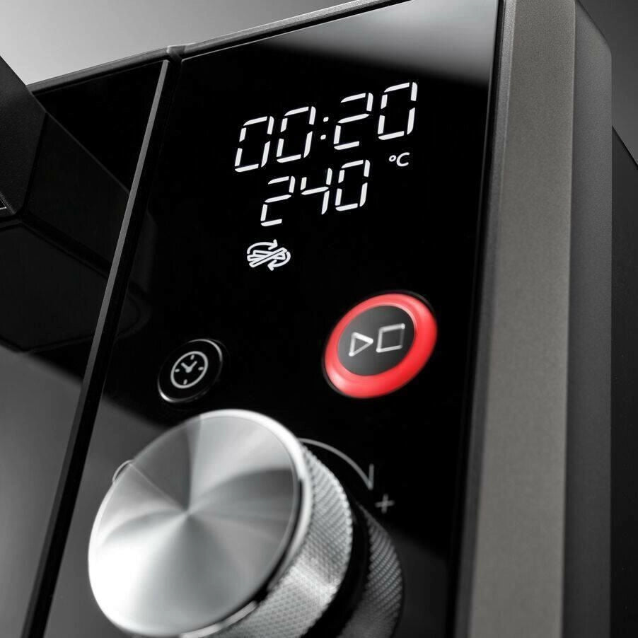 De'Longhi DO34326 Sfornatutto Forno Elettrico Ventilato con Grill 34 L 2000 W Timer Digitale LED (34x52.5x46.5 cm) colore Nero Titanio