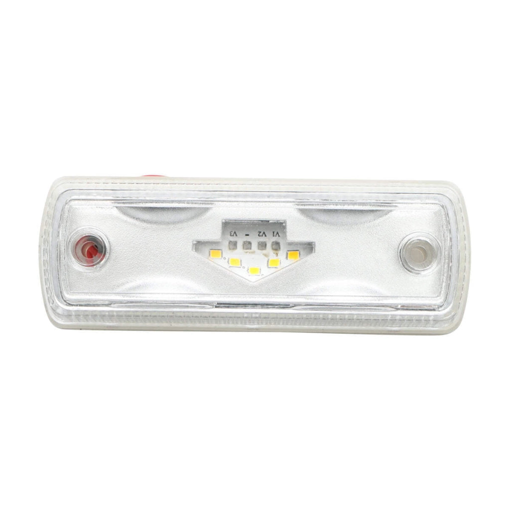 Lampada laterale di segnalazione LED, bianca, 12V-24V, Breckner Germany