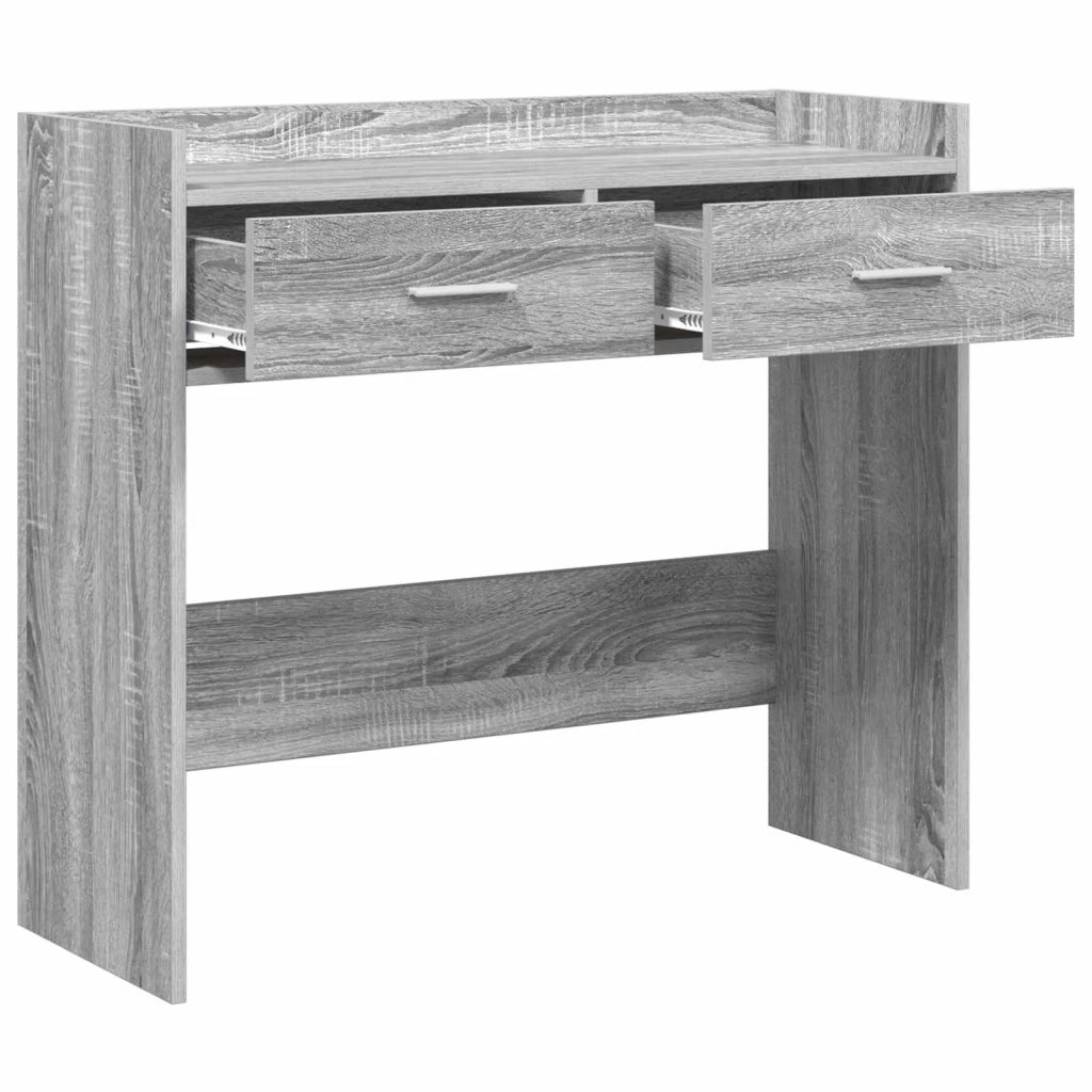 Tavolo consolle Sonoma grigio 90 x 35 x 80 cm 8011304