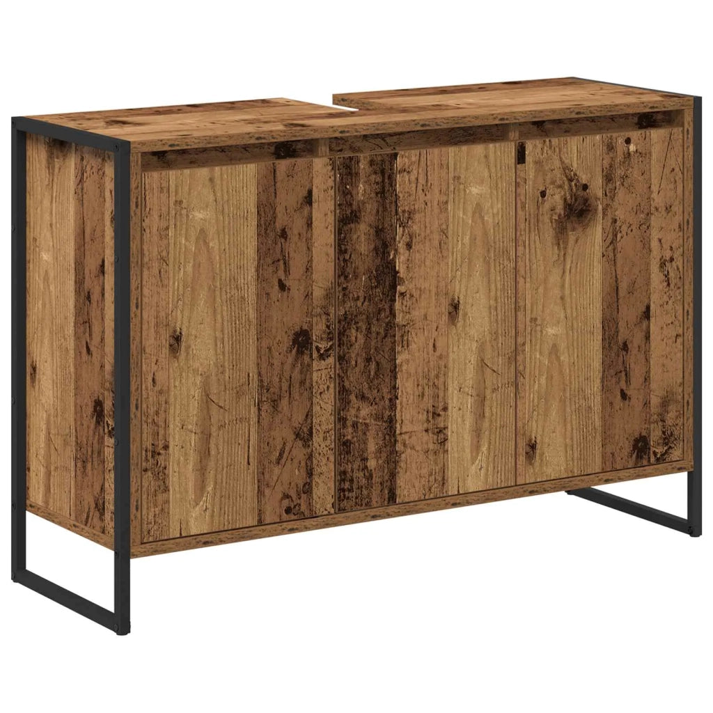 Mobile da Bagno | Armadio da bagno Legno vecchio 90 x 30 x 60 cm Legno multistrato