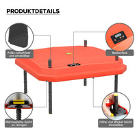 Fudajo Chioccia artificiale 40x40cm 42W Piastra termica per 30-35 pulcini con temperatura regolabile