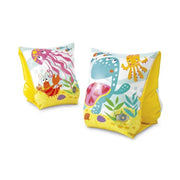 Trade Shop - Braccioli Stampa Fondo Marino 23x15 Cm Gonfiabili Per Bambini Piscina Mare 56666 -