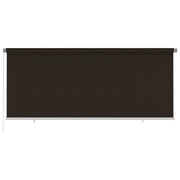 Tenda a Rullo per Esterni 350x140 cm Marrone HDPE cod mxl 70231