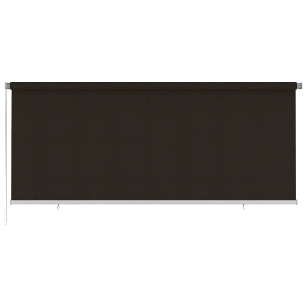 Tenda a Rullo per Esterni 350x140 cm Marrone HDPE cod mxl 70231