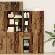 Highboard Legno Vecchio 30x42,5x185 cm Legno ingegnerizzato