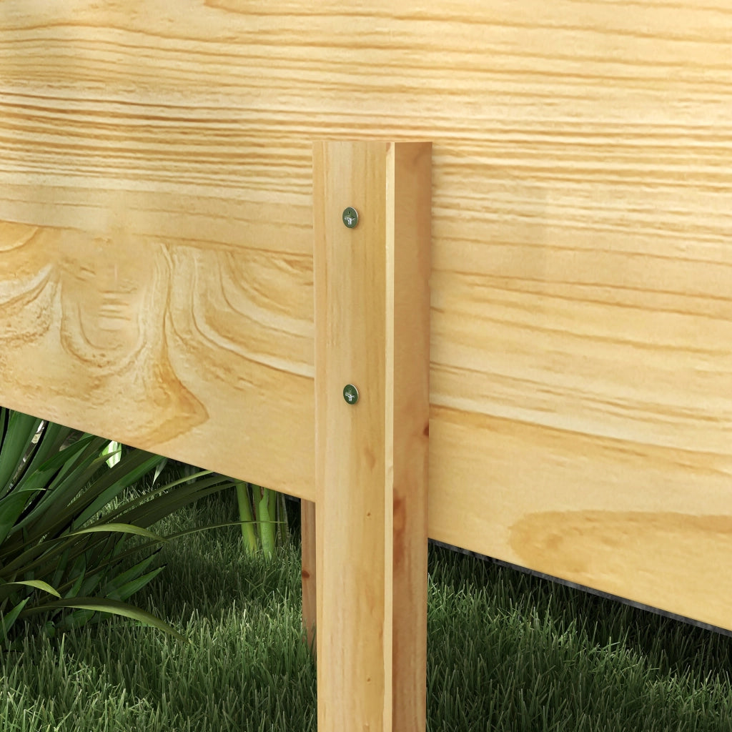 Fioriera da Giardino Rialzata ¨C zephmum ¨C Legno di Abete Pre-oliato