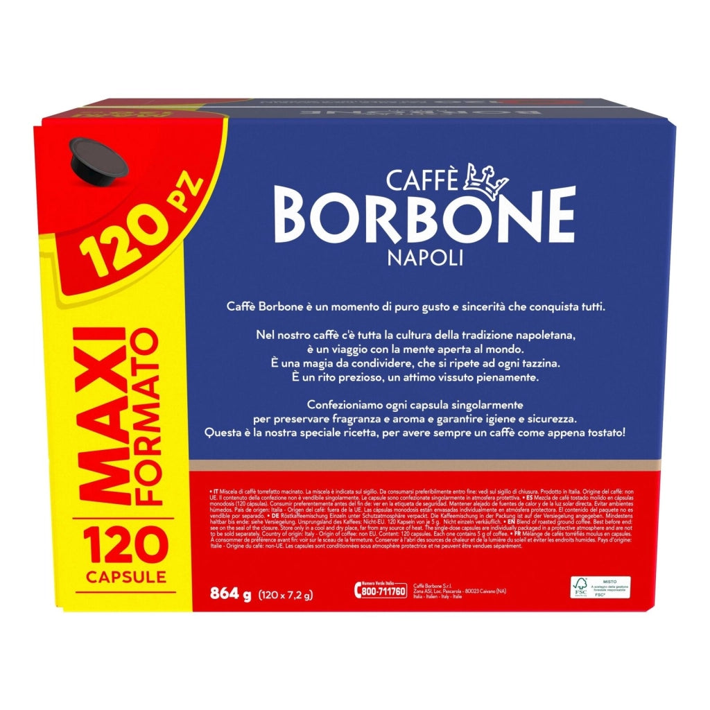 Caffè Borbone Capsule per Lavazza a modo mio caffè Nobile Capsule 120 pz